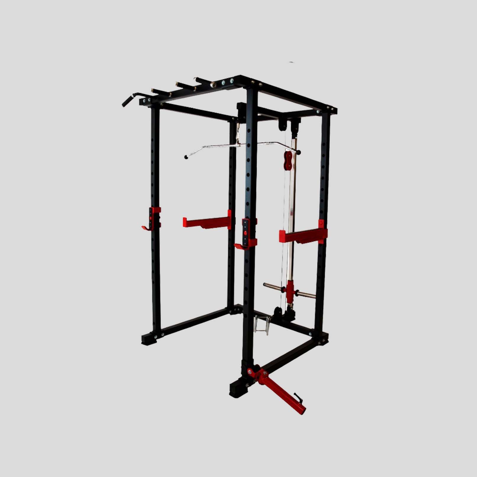 Squat Rack with Dual Pulley