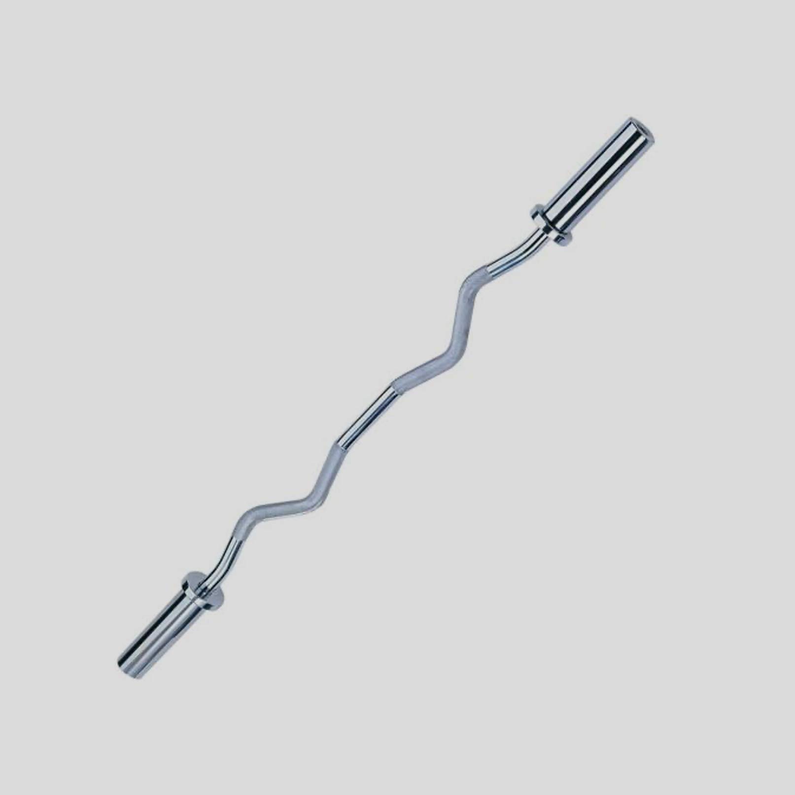 Chrome Olympic EZ Curl Bar